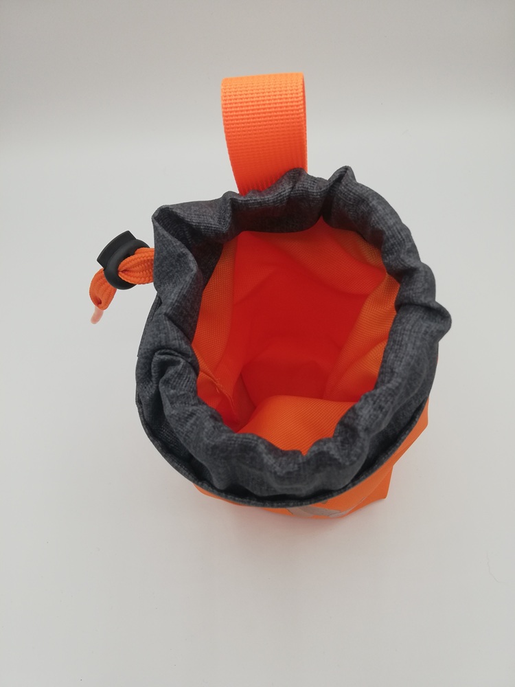 Futterbeutel "Snackbar" orange/grau – Bild 2