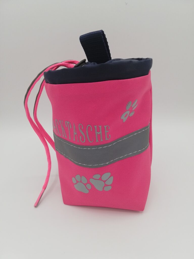 Futterbeutel "Snackbox" Pink