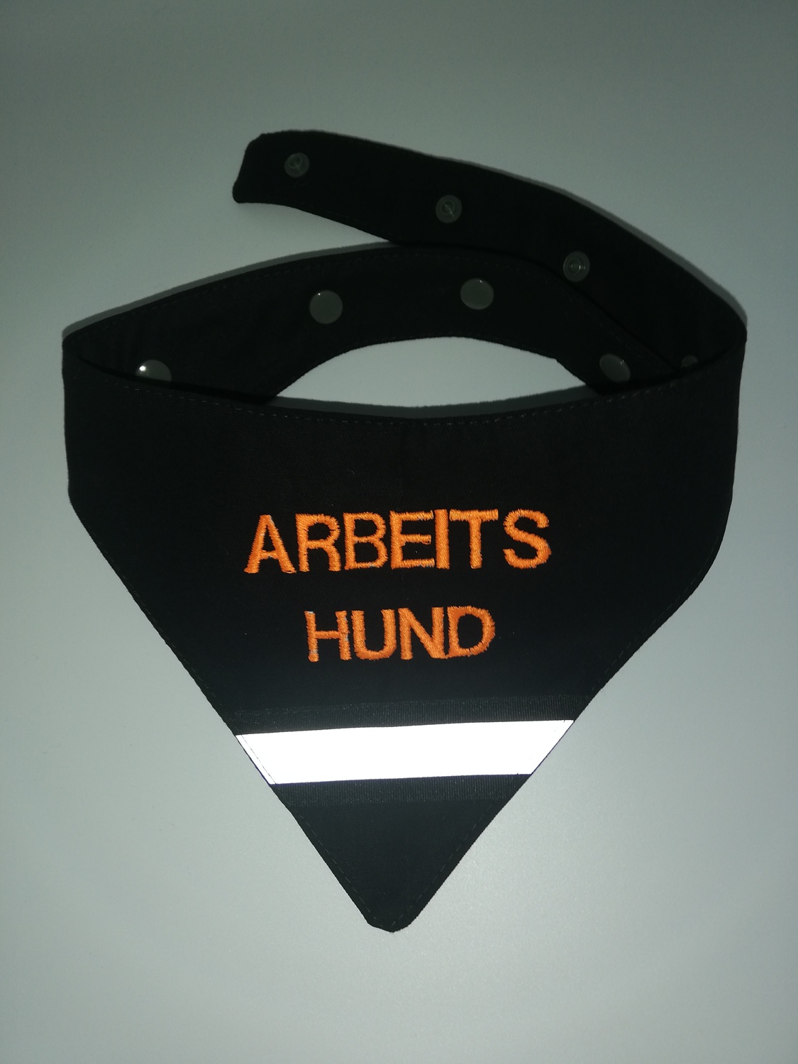 Hundehalstuch " Arbeitshund" Gr. L – Bild 2