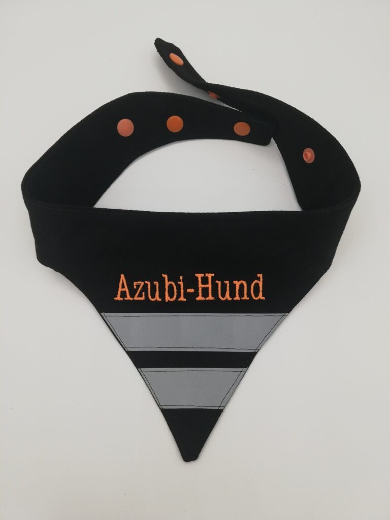 Hundehalstuch " Azubi-Hund" Gr. M