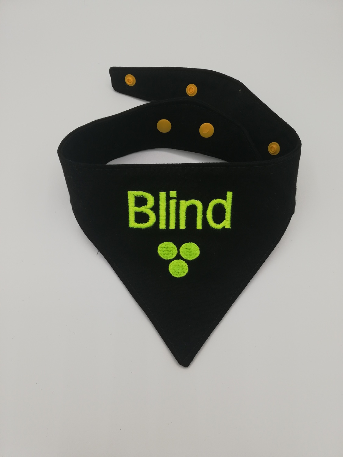 Hundehalstuch " Blind " Gr. M