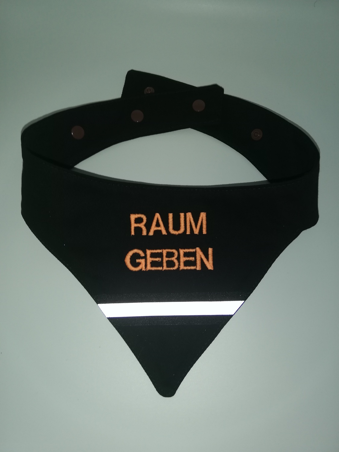 Hundehalstuch " Raum Geben" Gr. L – Bild 2