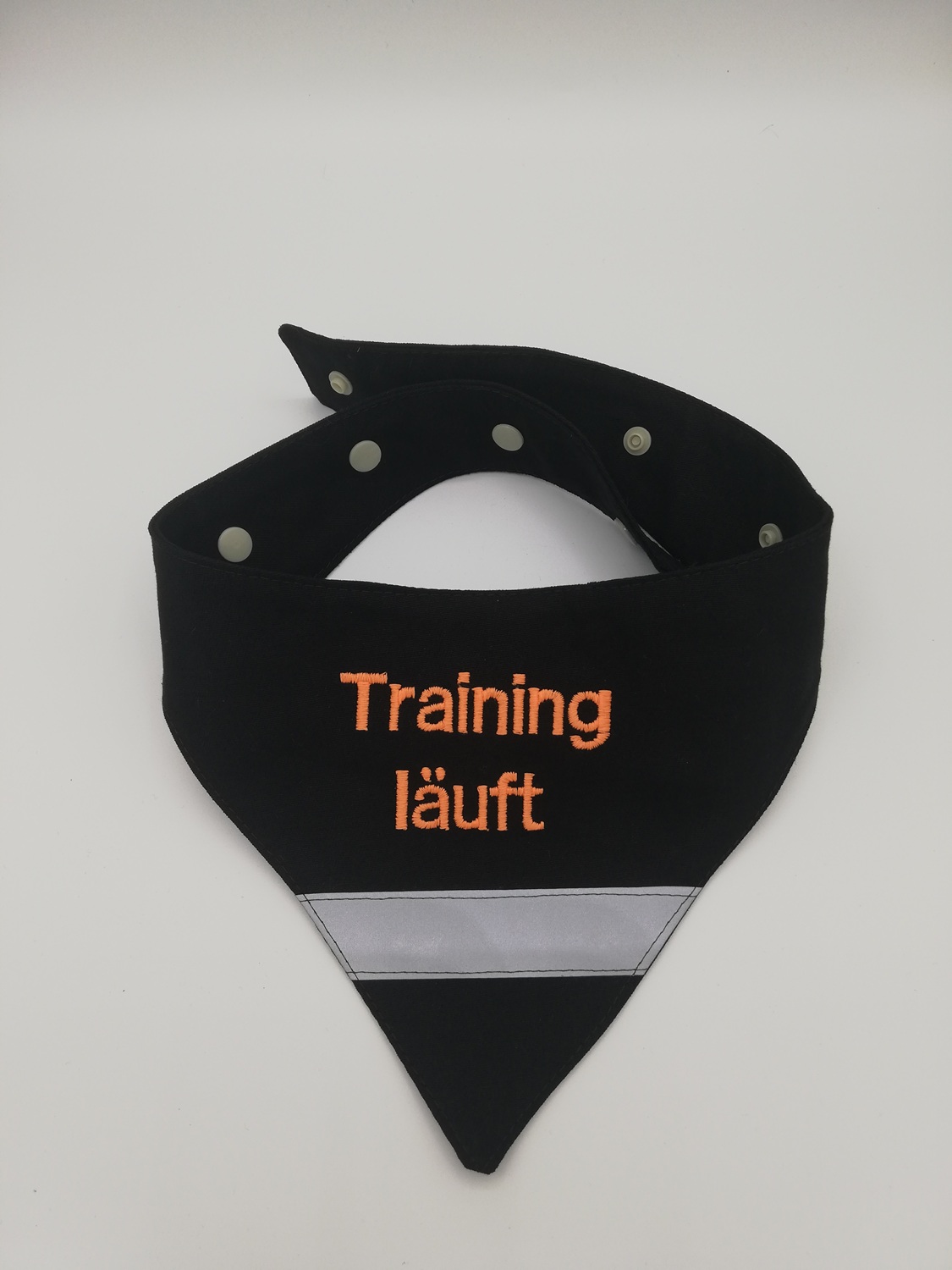 Hundehalstuch " Training läuft" Gr. L