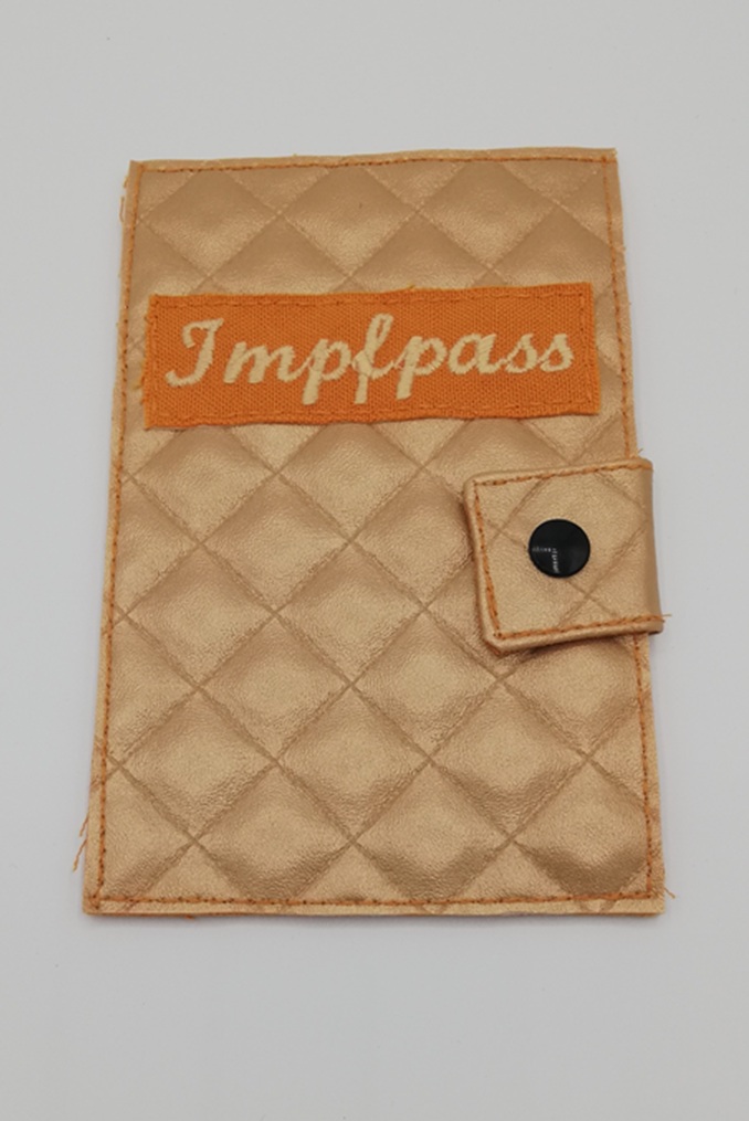 Impfpasshülle "Gold" 1