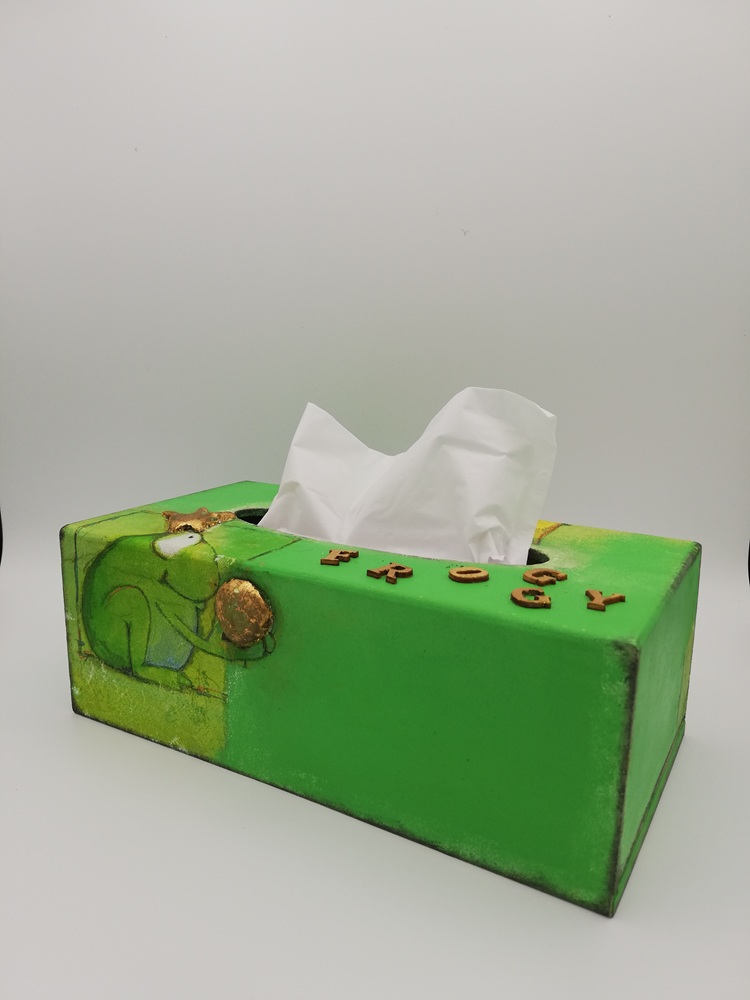 Tissuebox "Froggy"