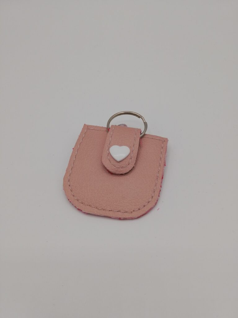 Antiklimpertäschchen "Blume" rosa