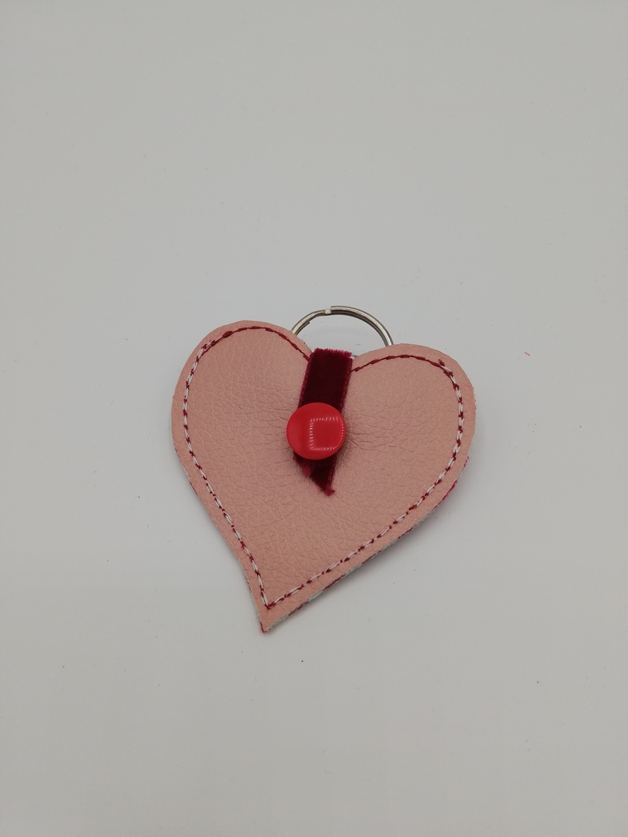 Antiklimpertäschchen "Herz" rosa – Bild 2