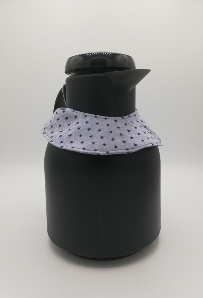 Tropfschutz "Stern" blau